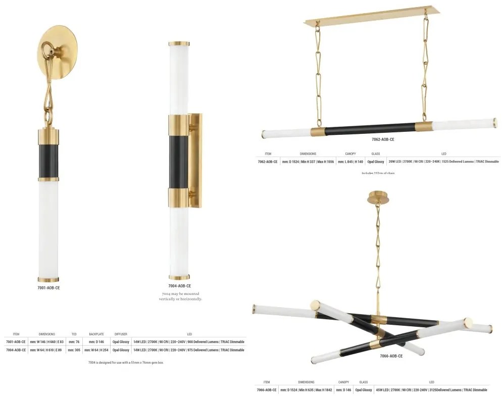 Lustra suspendata LED, model linear, design LUX, HUNTINGTON