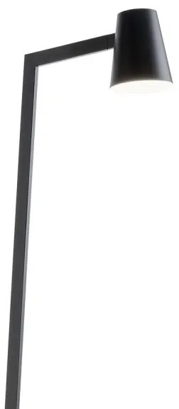 Redo 01-1557 - Lampă de podea MINGO 1xE27/42W/230V neagră