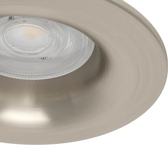 Eglo 902276 - Set 3x spoturi încastrate LED SALABATE, 4,9 W, 230 V, Ø 8,8 cm, IP65, crom