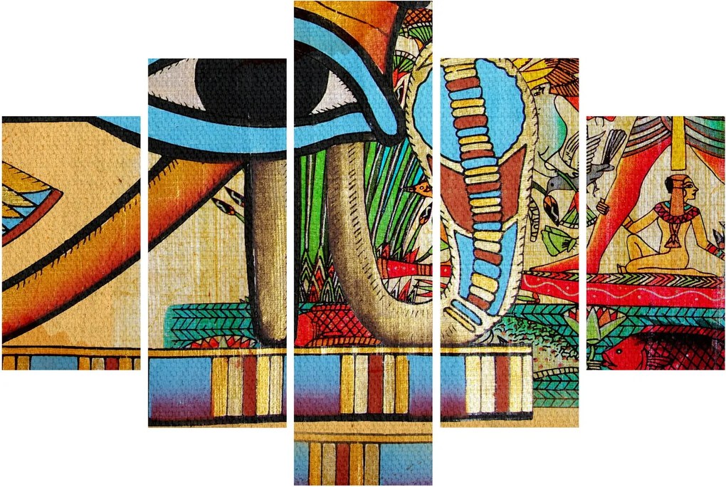 Tablou- Pictură egipteană (150x105 cm)