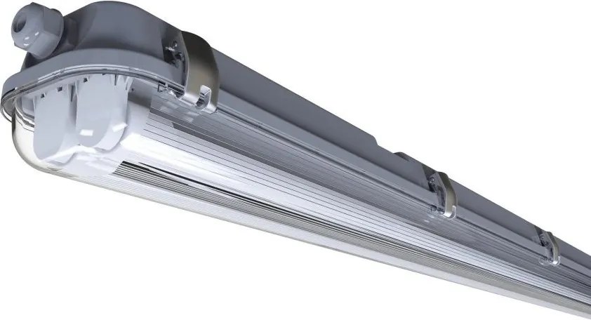 Corp iluminat liniar cu neon protectie IP65 Works gri 155cm