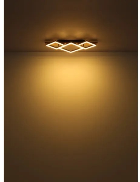 Plafonieră LED Globo 67344D2 OBRIEN LED/32W/230V 3000K 31x61cm