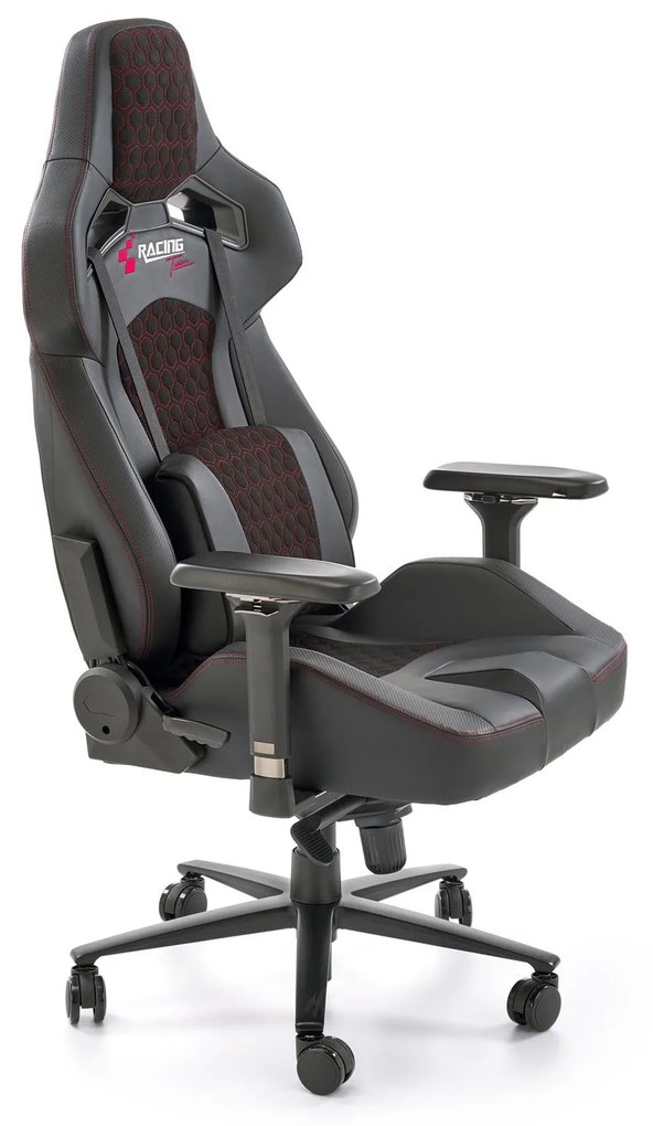 Fotoliu gaming Balgur (gri închis + negru). 1092608