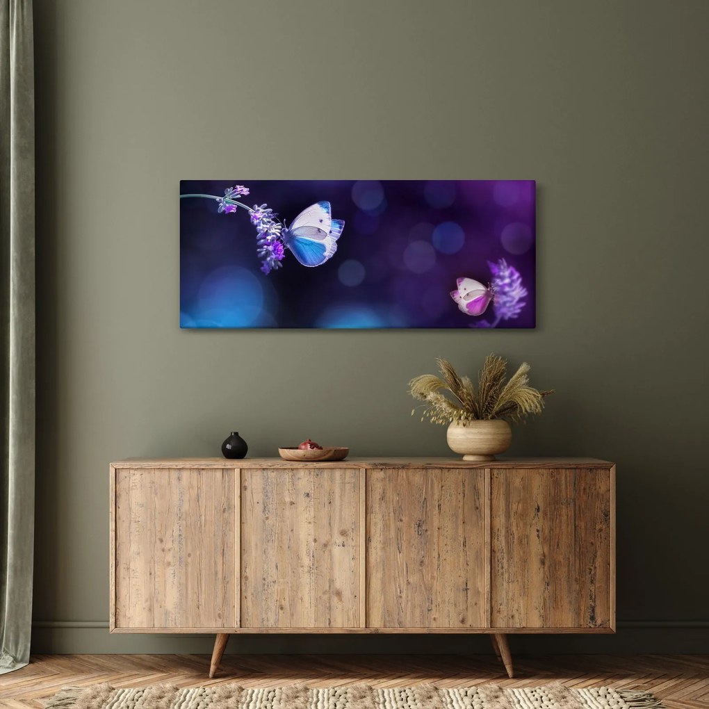 Tablou - Flutute în lavandă (120x50 cm)