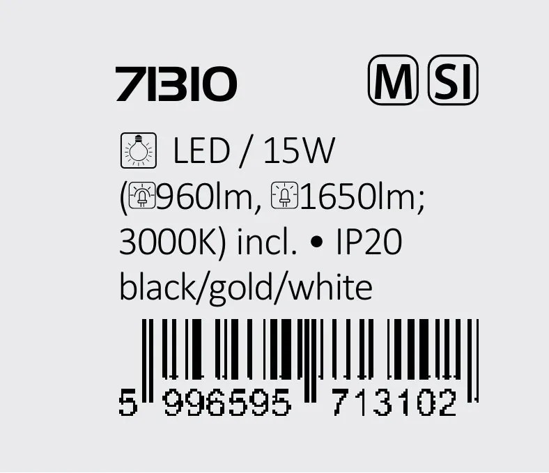 Aplica de perete LED design modern Thric