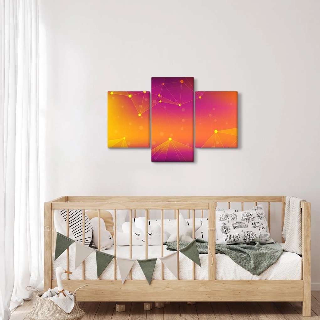 Tabloul modern colorat (90x60 cm)