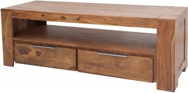 Comoda TV din lemn de trandafir, Makassar 135cm Sheesham