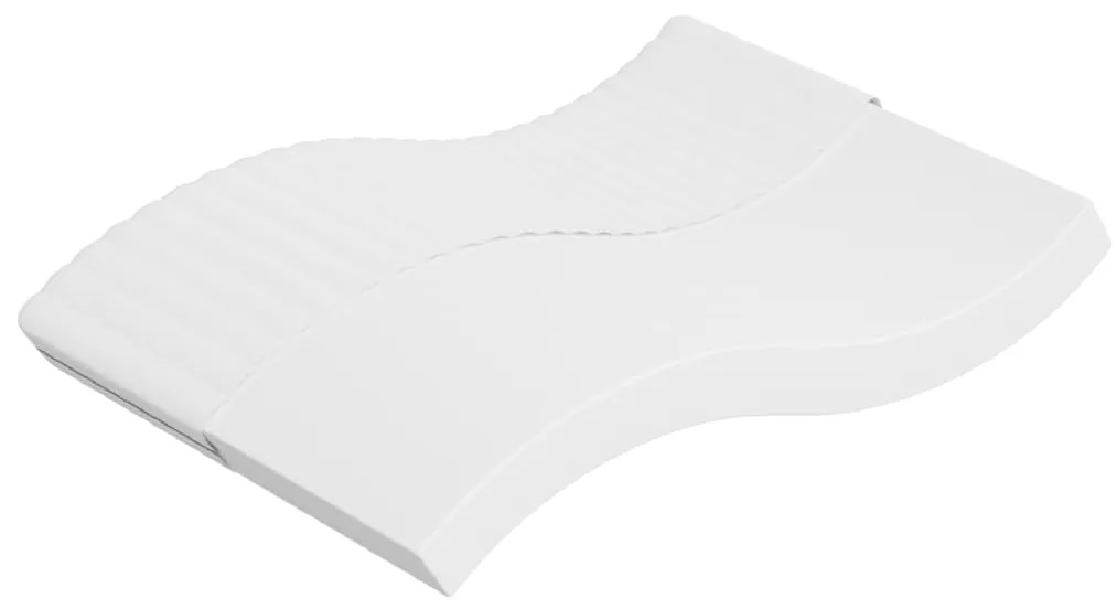 vidaXL Saltea din spumă, fermitate medie moale, 140x200 cm