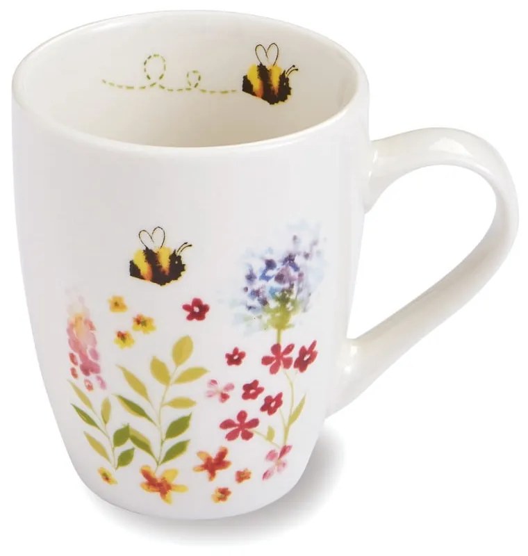 Cană din porțelan Cooksmart ® Bee Happy, 350 ml