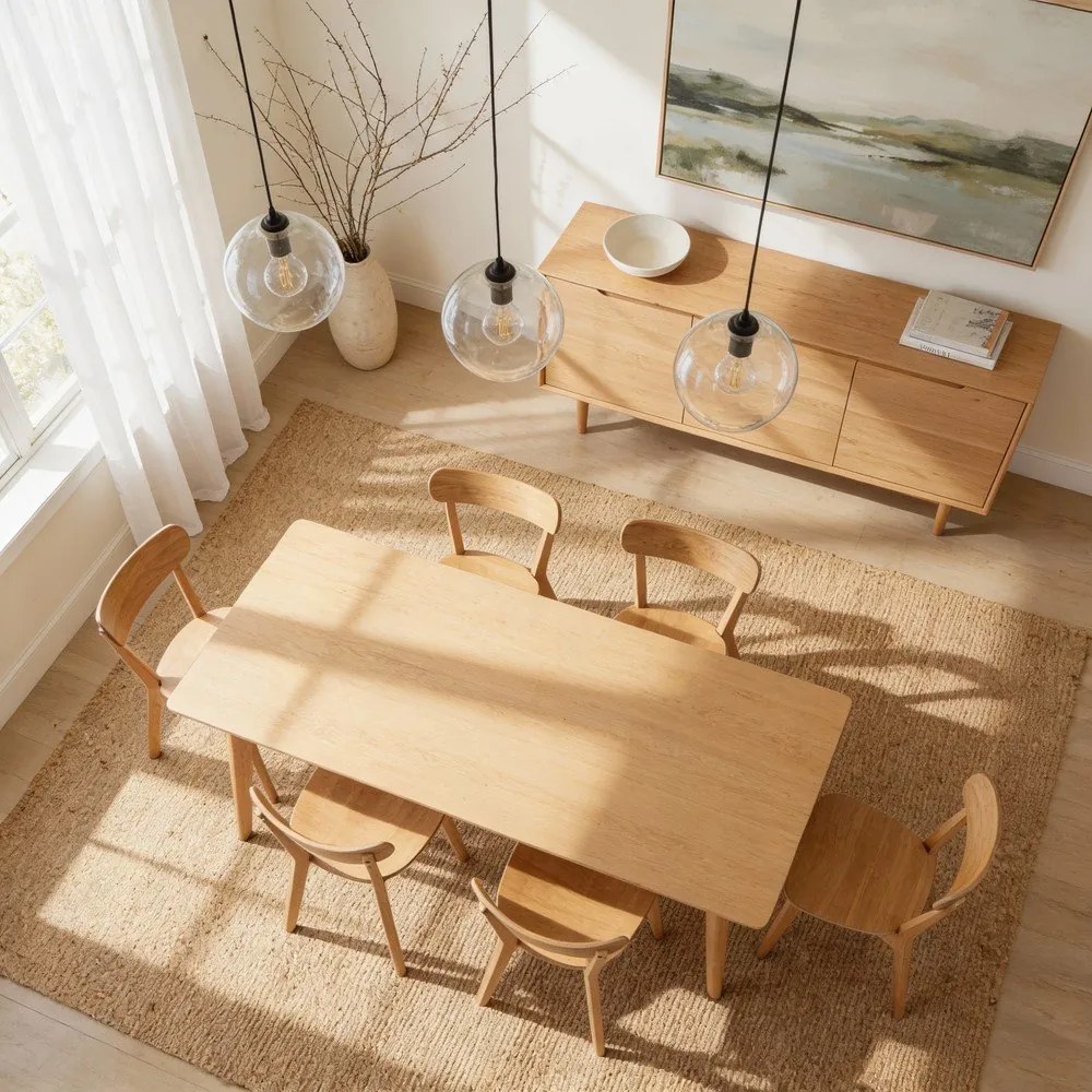 Scaune în decor de stejar Roxby - Actona