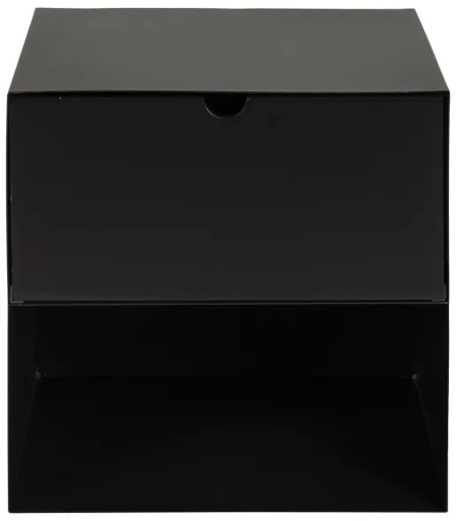 Noptieră suspendată BEKIM, negru