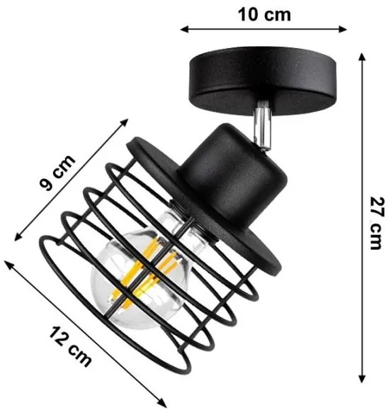 Lampă spot BONOX 1xE27/60W/230V