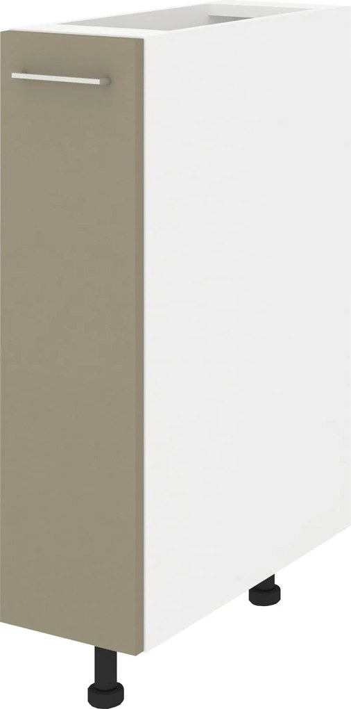 Corp Baza Jolly Lecce, Taupe/Alb, 20 x 50 x 80 cm