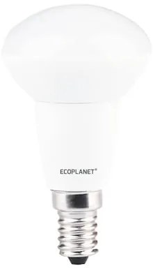 Bec Led Ecoplanet reflector R50, E14, 7W, 60W, 560LM, F, lumina calda 3000K, Mat Lumina calda - 3000K, 1 buc