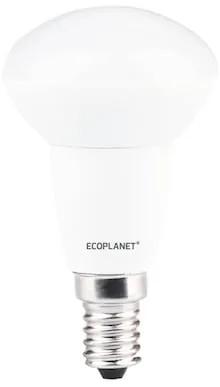Bec Led Ecoplanet reflector R50, E14, 7W (60W), 630LM, A+, lumina rece 6500K, Mat Lumina rece - 6500K, 1 buc