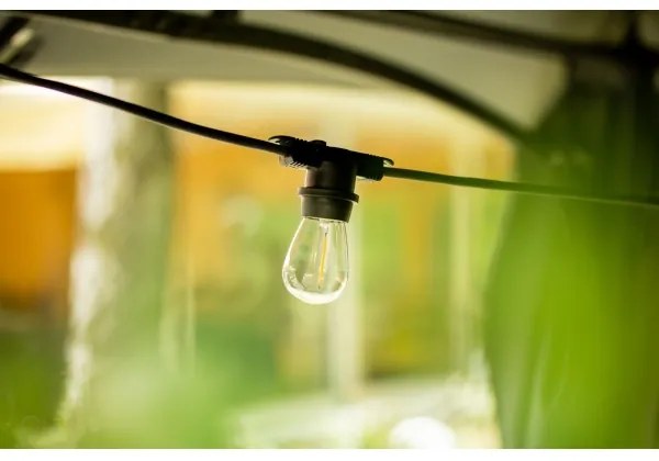 Lanț decorativ de exterior MIMOSA 20xE27/1,3W/230V IP44 10m