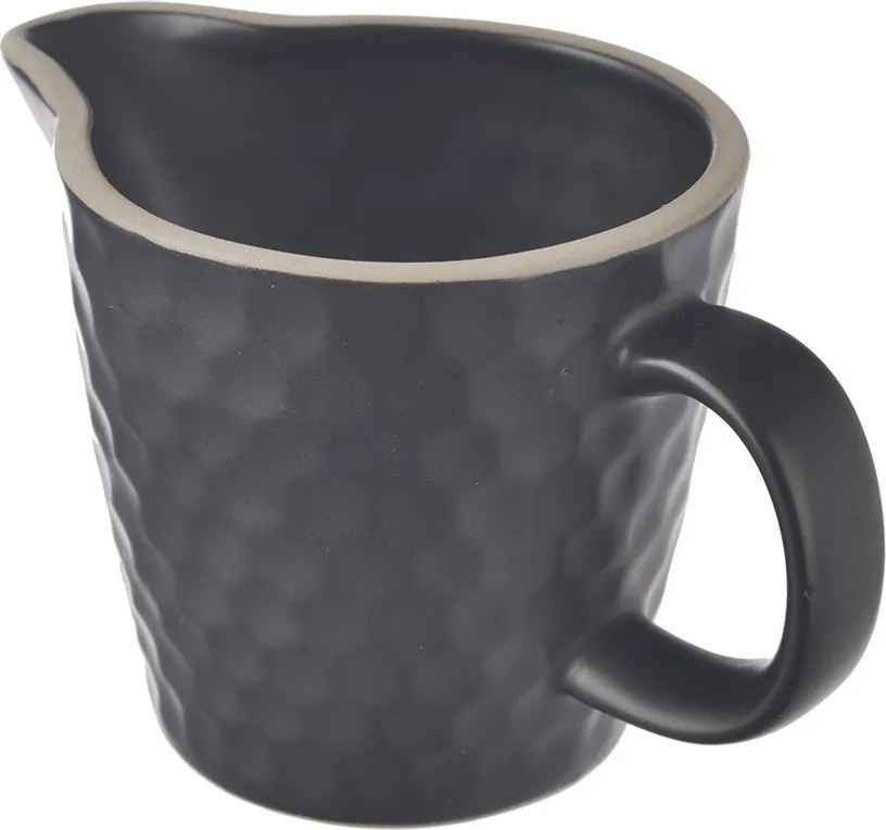 Latieră neagră din ceramică 100 ml Tea Time – Orion