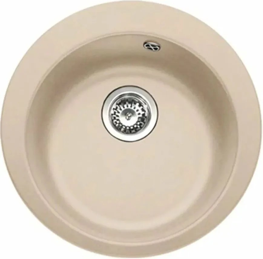 Chiuveta bucatarie compozit Franke Single Avena 1 cuva 50 cm tectonite finisaj bej mat