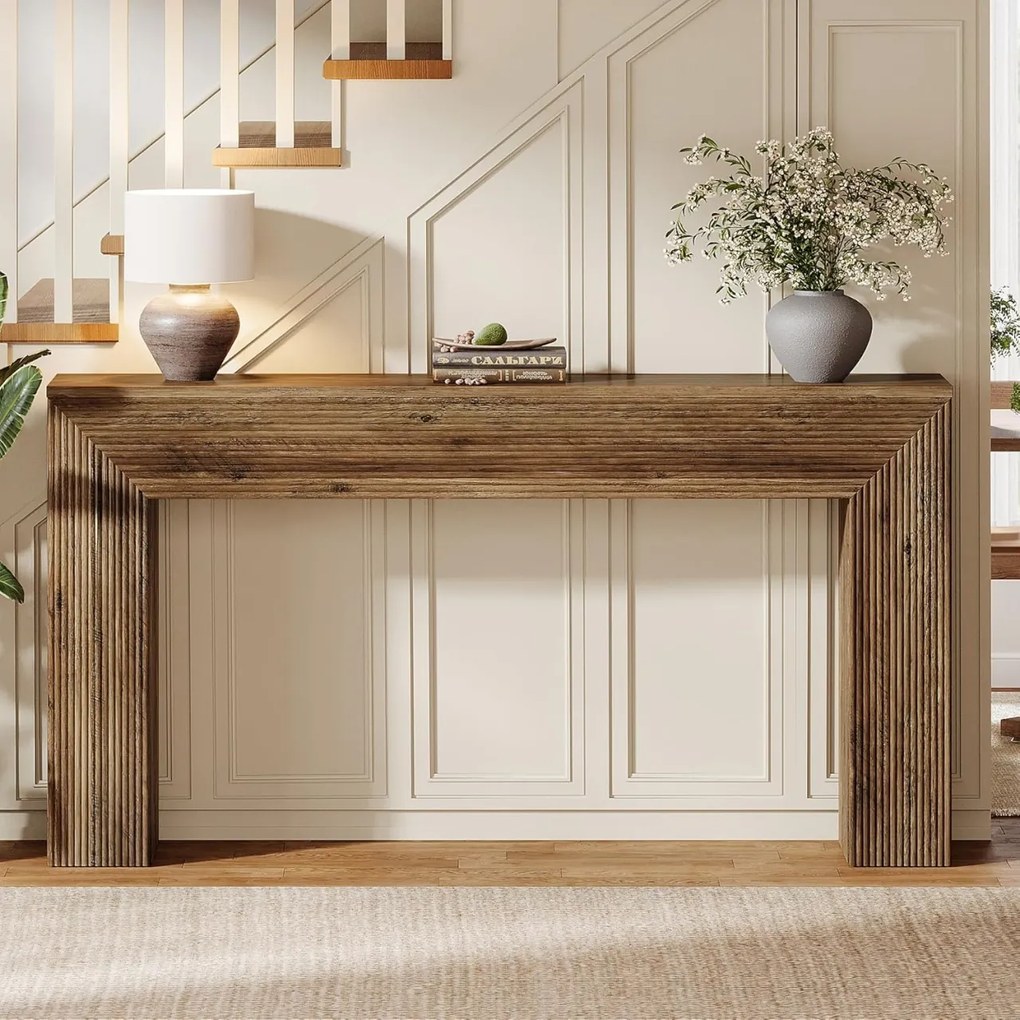 MAM9 - Masa Consola, 160 cm, masuta hol, living, dining, dormitor - Maro