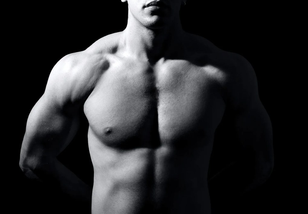 Fototapet - Bărbat musculos (147x102 cm)