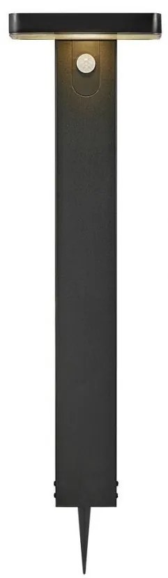 Lampa LED solara cu tarus, cu senzor de miscare, design modern, IP44 RICA SQUARE 2118178003 NL