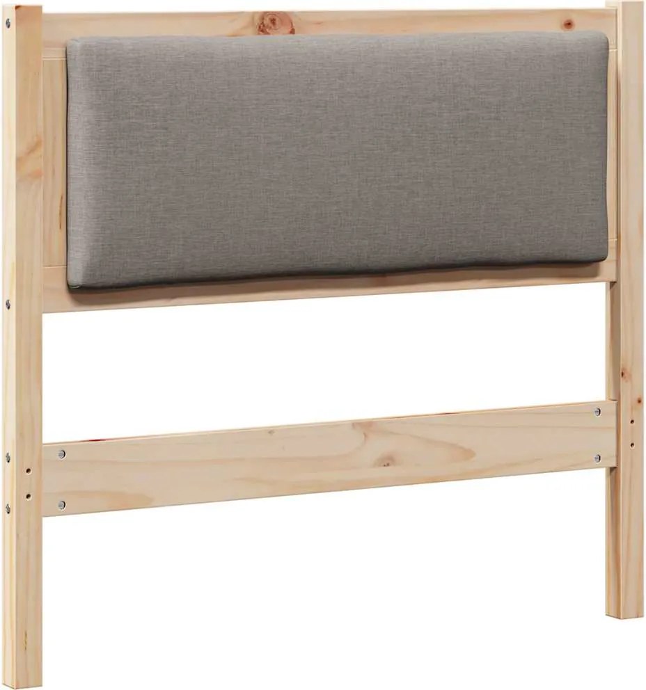 vidaXL Tăblie cap Altele Maro 100 cm Lemn masiv de pin