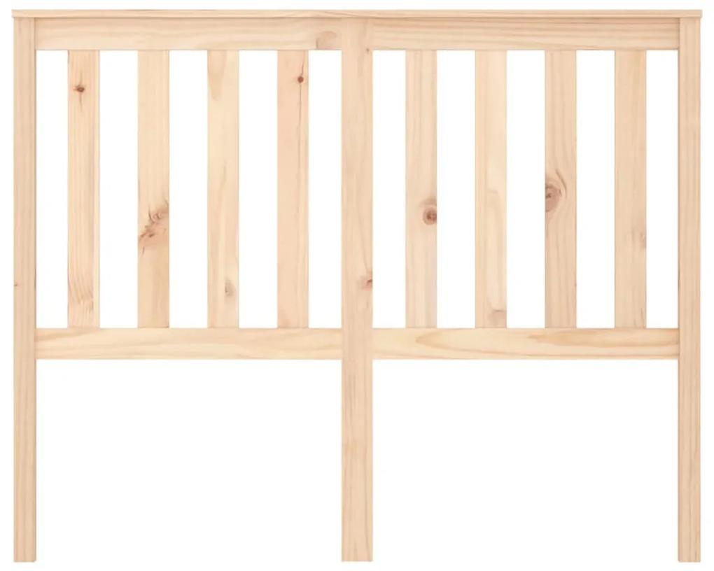 Tablie de pat, 141x6x101 cm, lemn masiv de pin Maro, 141 x 6 x 101 cm, 1