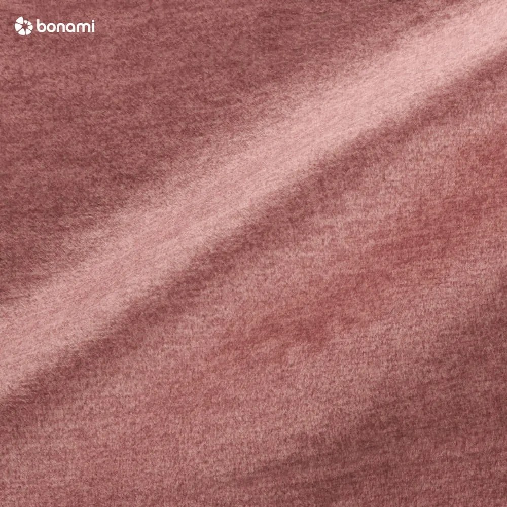 Canapea extensibila din catifea Milo Casa Luca, roz