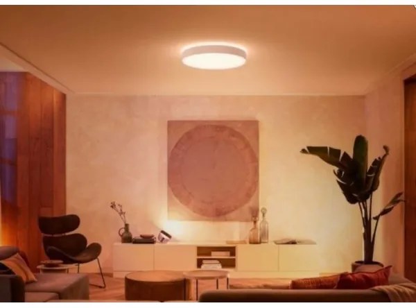 Philips Hue ENRAVE XL LED 48W 230V alb cu telecomandă, strop dimabil