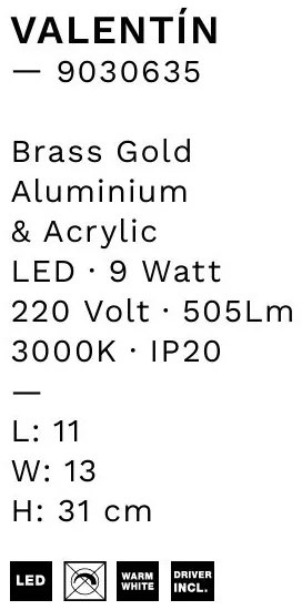 Aplica de perete LED design deosebit Valentin