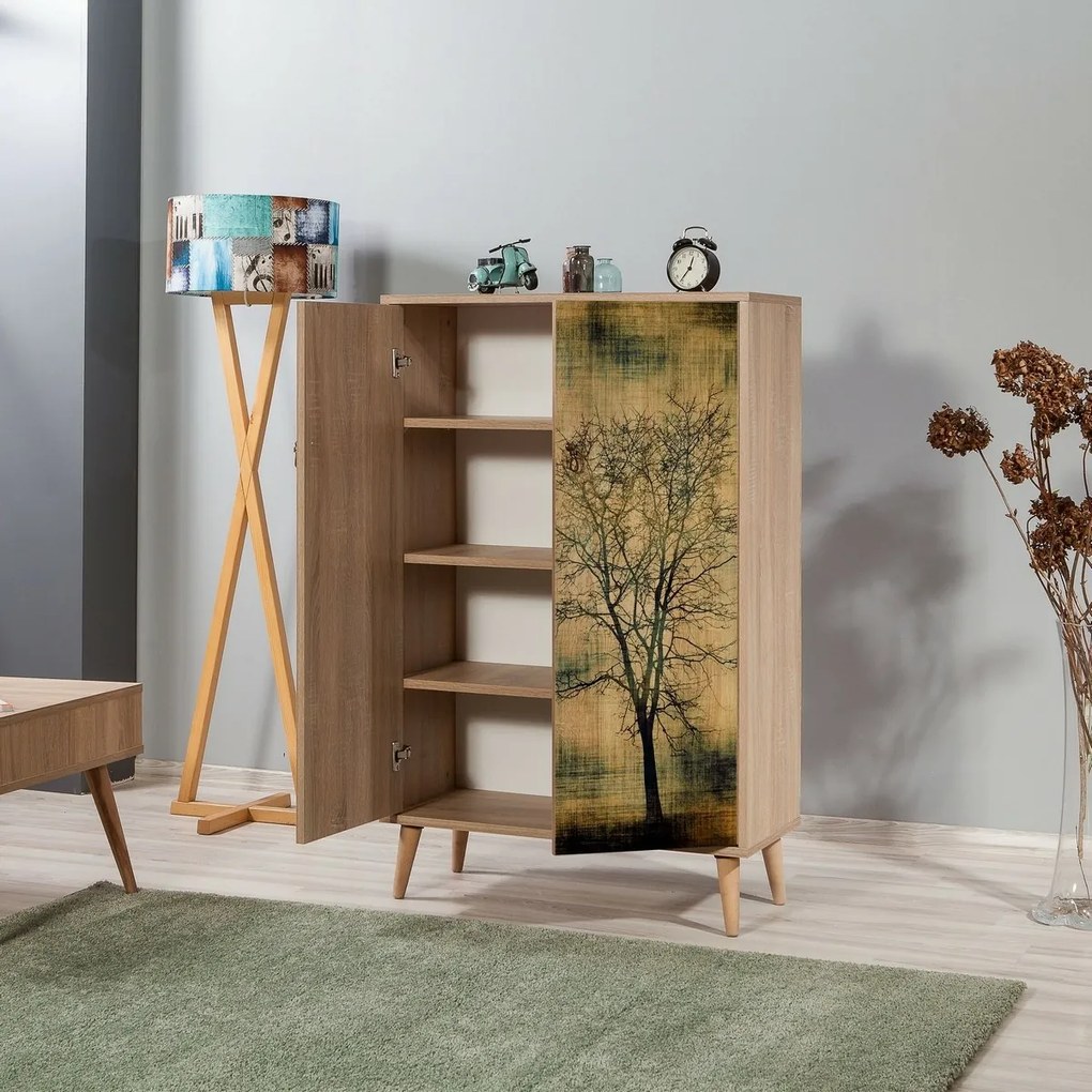 Dulap Mega Sonoma Oak Trees I