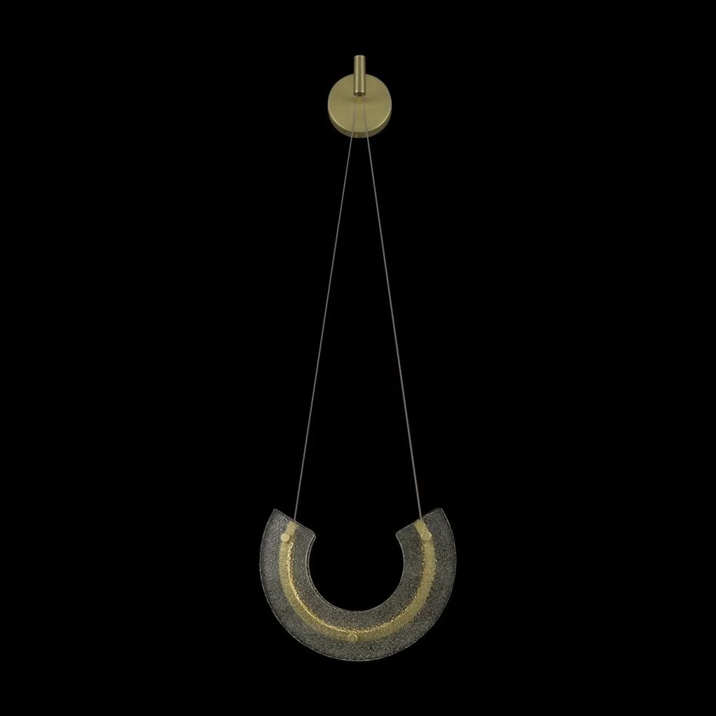 Lustra LED, pendul design modern Maya auriu
