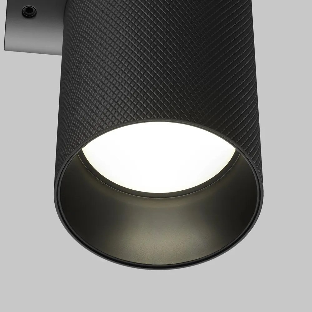 Aplica de perete design tehnic Artisan negru