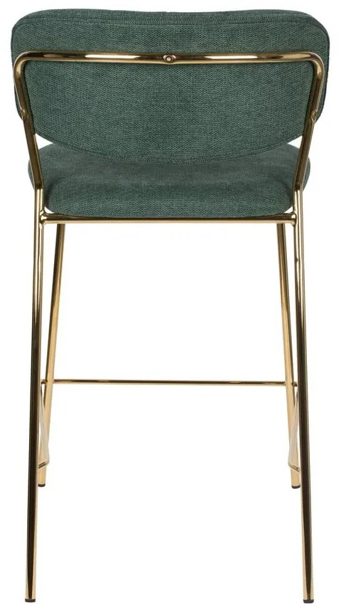 Scaune de bar verde-închis 2 buc. 89 cm Jolien – White Label