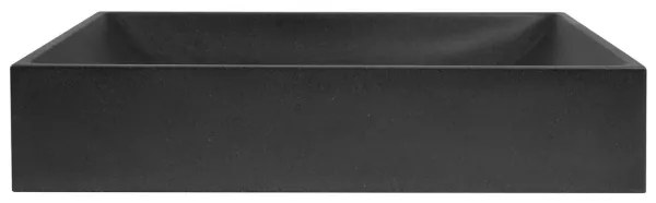 Sapho - Lavoar pe blat 58x36 cm beton/negru
