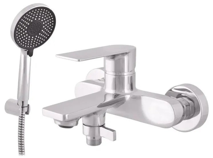 RAV Slezák NL154.5/1 - Set pentru cadă cu baterie NIL, crom lucios