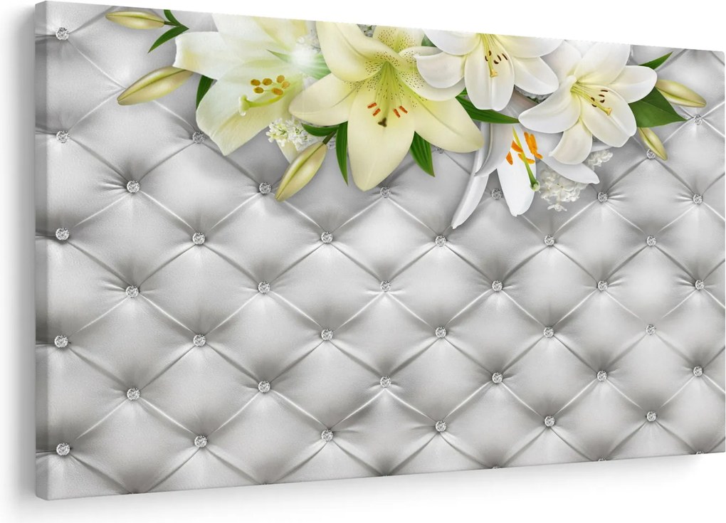 Tablou cu flori de crin (90x60 cm)