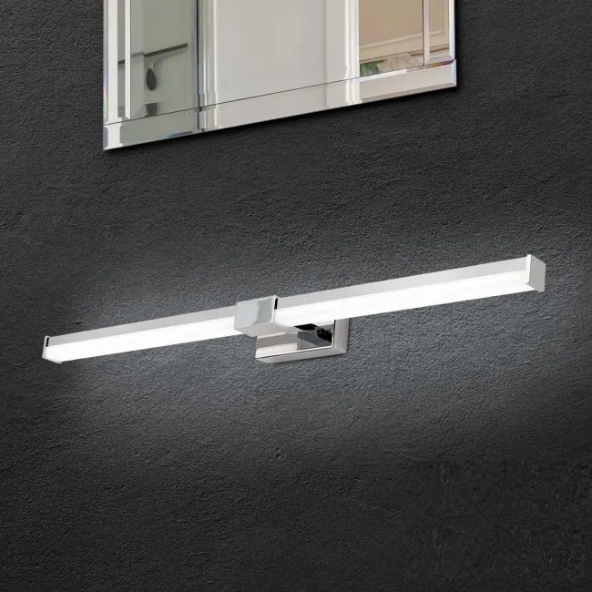Aplica de perete LED pentru oglinda baie, IP44 Argo 55cm Soff 3-478 chrom OR