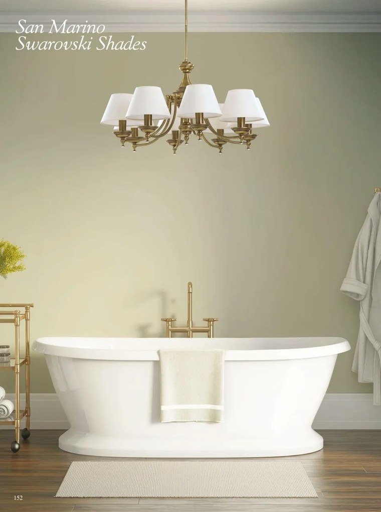 Lampadar elegant design clasic Cristal Scholer San Marino