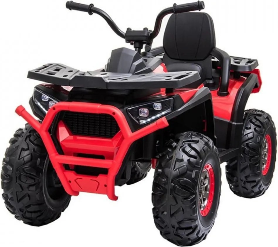 ATV Electric cu acumulator pentru copii NOVOKIDS™ Desert Rider , Cu faruri luminoase, Roti din Cauciuc EVA, 3-12 ani , max 50 kg , 2 Baterii de 12V,
