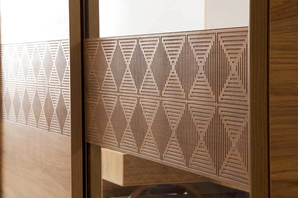 Walnut Set de mobilă turcească pentru dormitor în stil Modern