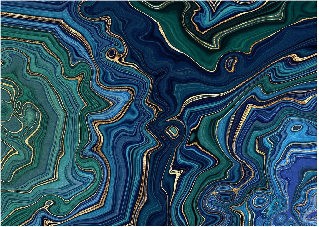 Tablou - Marmură de agat (70x50 cm)