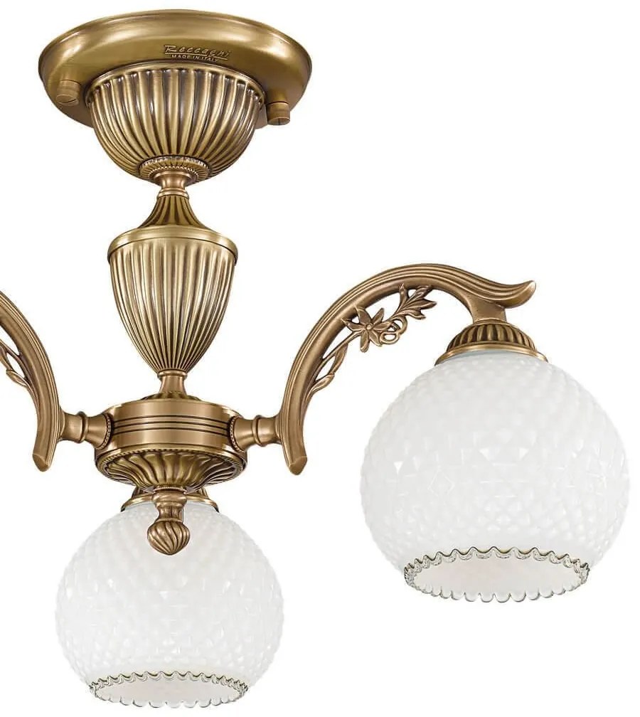 Lustra aplicata clasica din alama design italian 8600