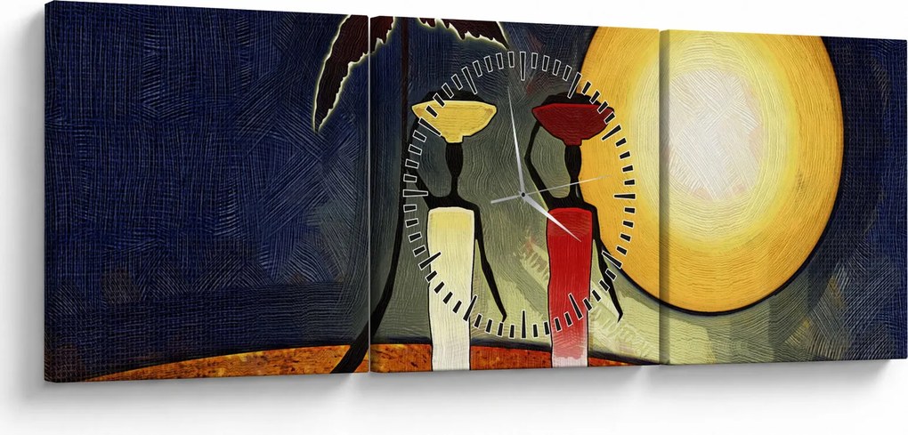 Tabloupicturii străveche (cu ceas) (90x30 cm)