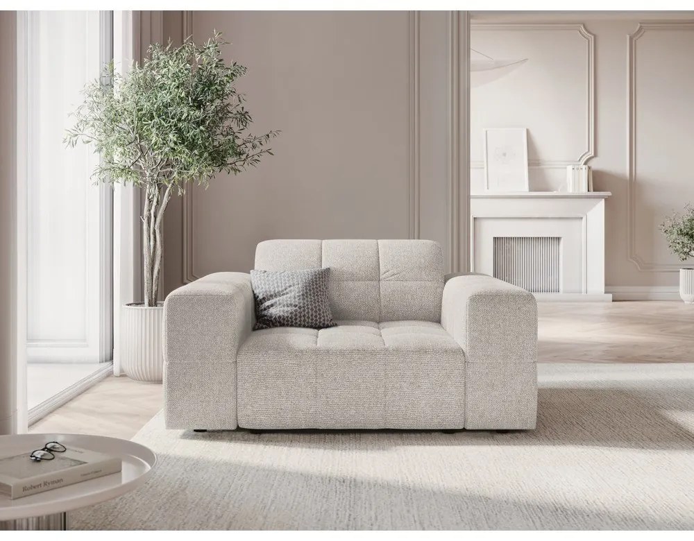 Fotoliu gri deschis Chicago – Cosmopolitan Design