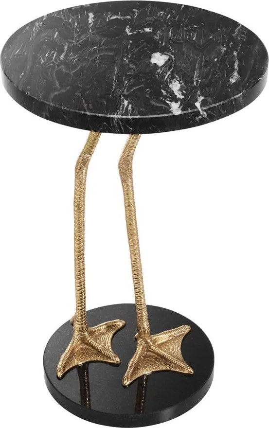 Masa laterala design LUX Lagoon negru 112201 HZ