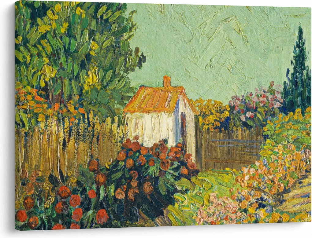 Tablou - Imitator of Vincent van Gogh, Landscape, reproducere (70x50 cm)