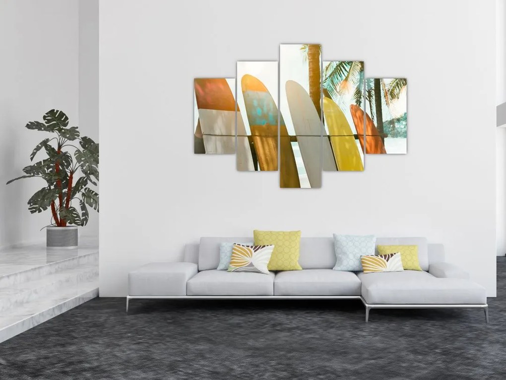 Tablou - Plăci de surf (150x105 cm)