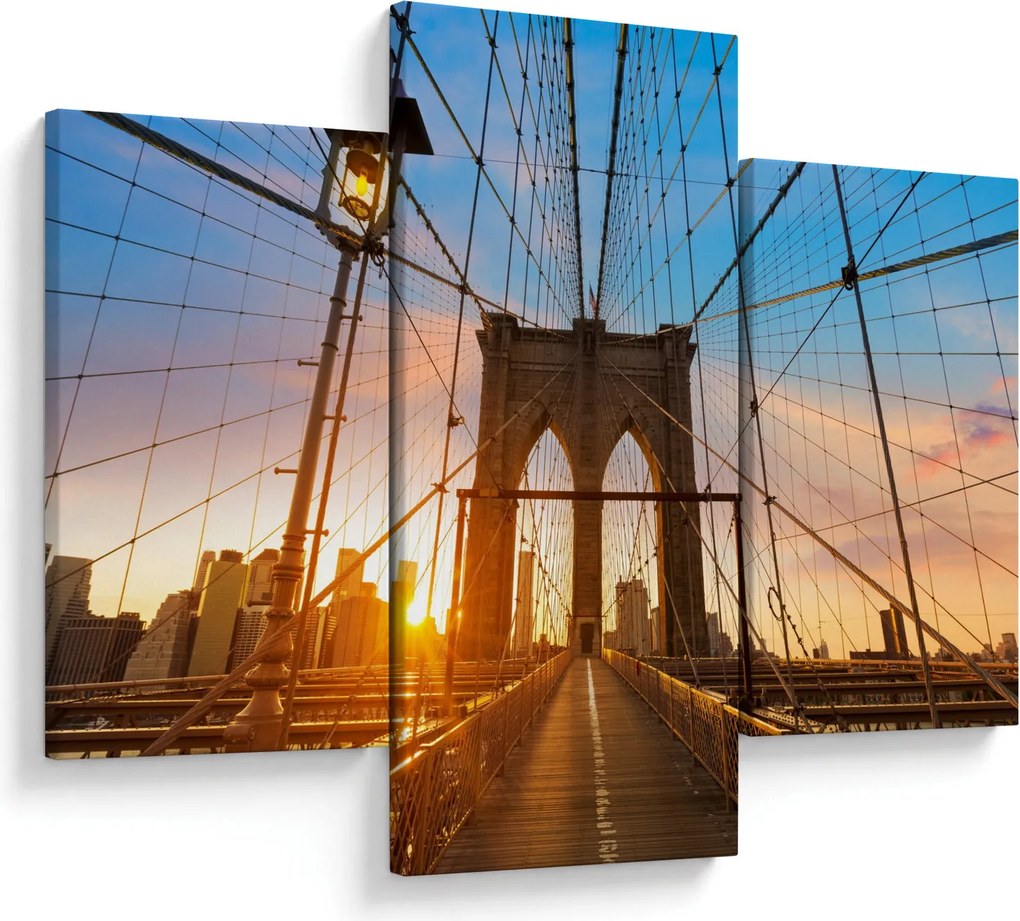 Tablou - Podul Brooklyn, Manhattan, New York (90x60 cm)