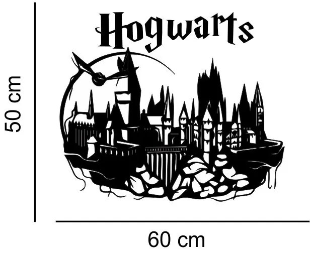 Sticker perete Hogwarts 2